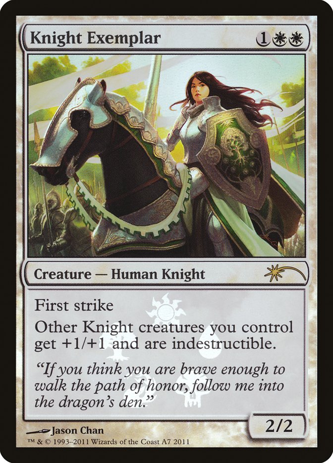 Chevalier exemplaire [Promos de revente]