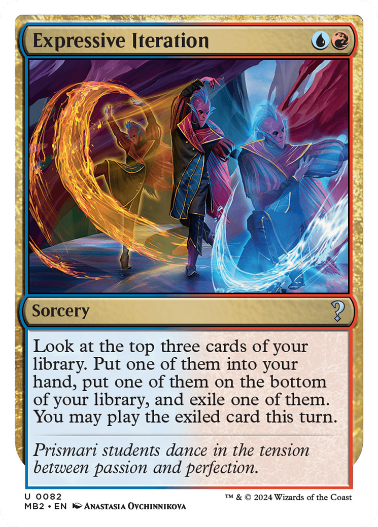 Itération expressive (bord blanc) [Mystery Booster 2]