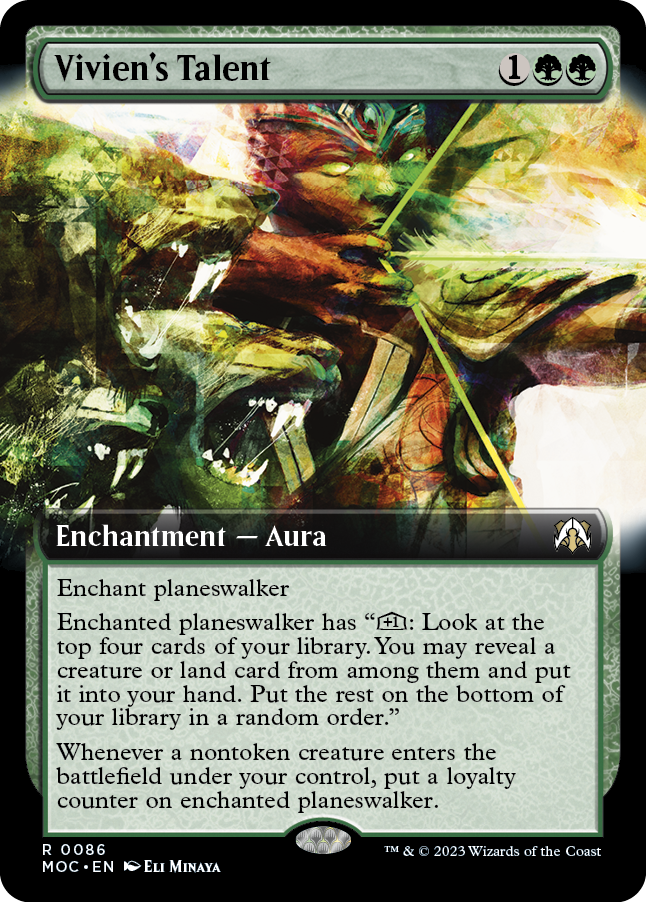 Talento de Vivien (Arte extendido) [Marcha de la Máquina Commander]