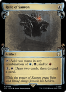 Relique de Sauron [Le Seigneur des Anneaux : Contes de la Terre du Milieu Commander Showcase Scrolls]