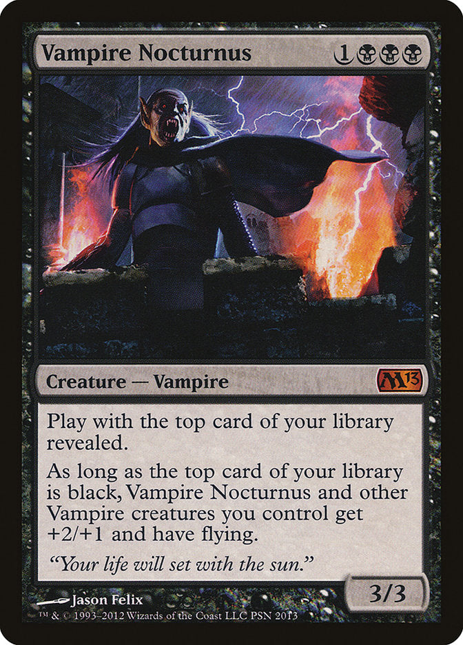 Vampire Nocturnus (Promos Duels of the Planeswalkers) [Promos Duels of the Planeswalkers 2012]