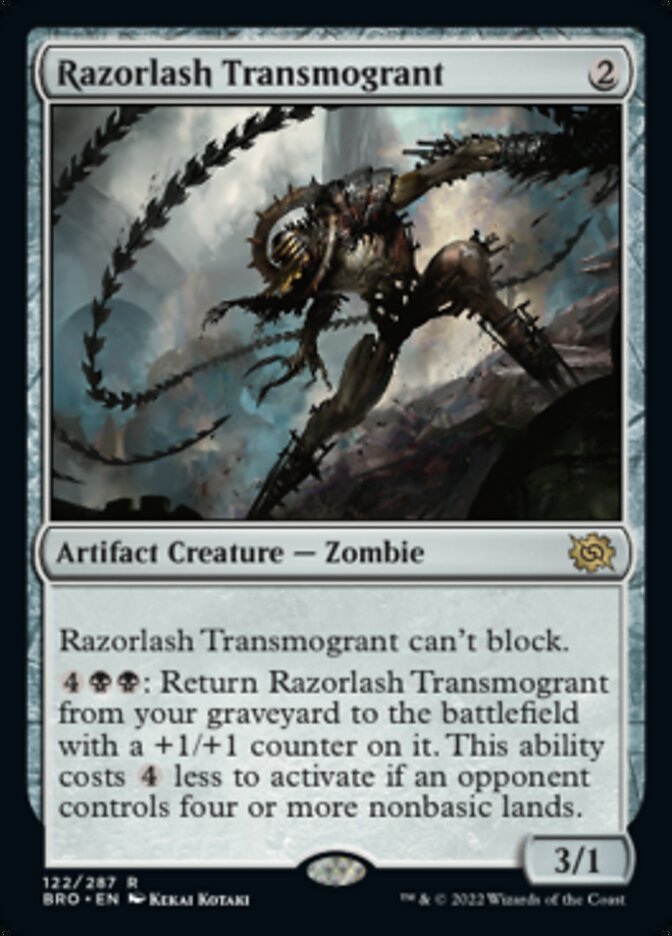Transmogriffe de la Razorscille [La Guerre Fratricide]
