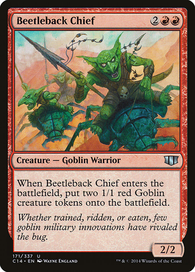 Chef scarabé [Commander 2014]