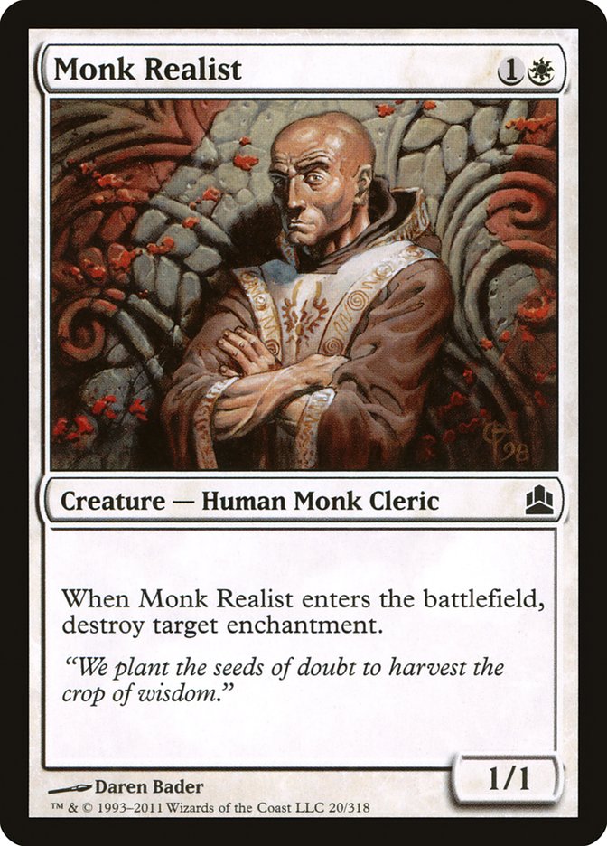 Réaliste moine [Commander 2011]