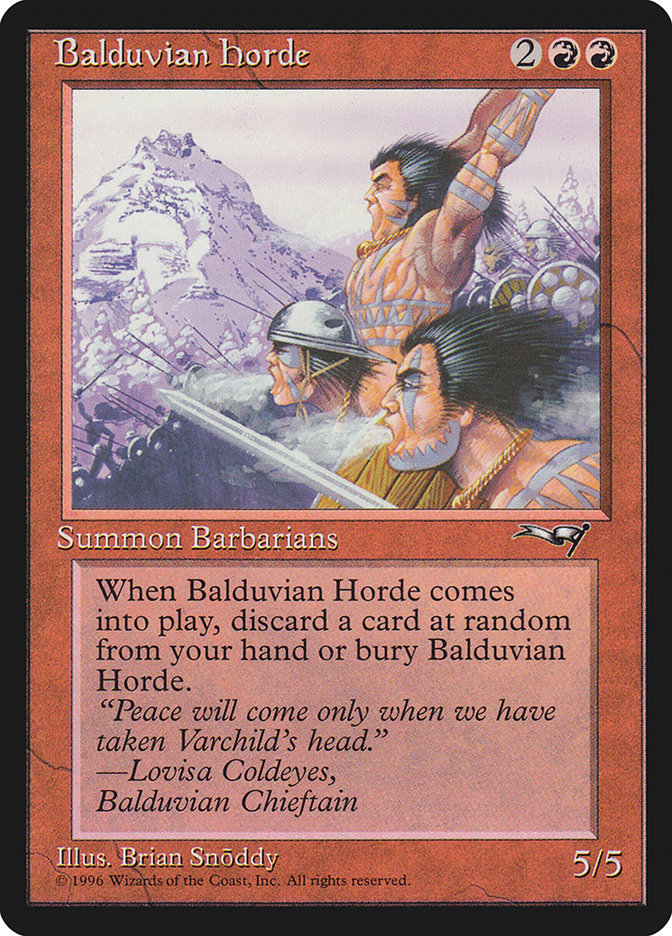 Horde balduvienne [Alliances]