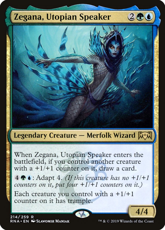 Zegana, oratrice utopique [Allégeance de Ravnica]