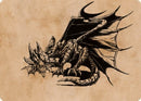 Carte illustrée Dragon de cuivre ancien (52) [Commander Legends: Battle for Baldur's Gate Art Series]