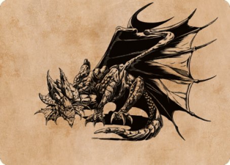 Carte illustrée Dragon de cuivre ancien (52) [Commander Legends: Battle for Baldur's Gate Art Series]