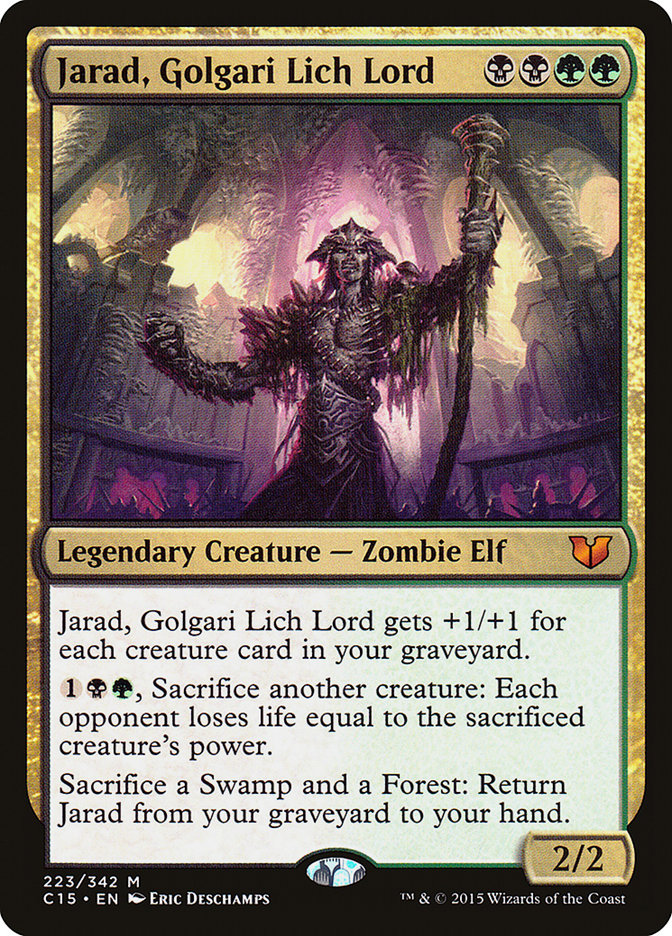 Jarad, seigneur de la liche de Golgari [Commander 2015]