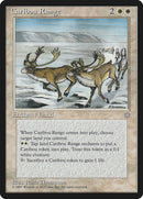 Aire de répartition du caribou [Période glaciaire]
