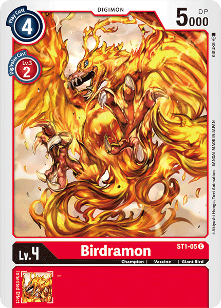 Birdramon [ST1-05] [Mazo de Inicio: Gaia Roja]