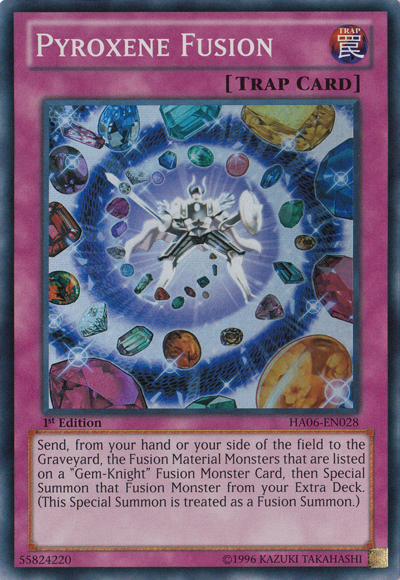Fusion de Pyroxène [HA06-FR028] Super Rare