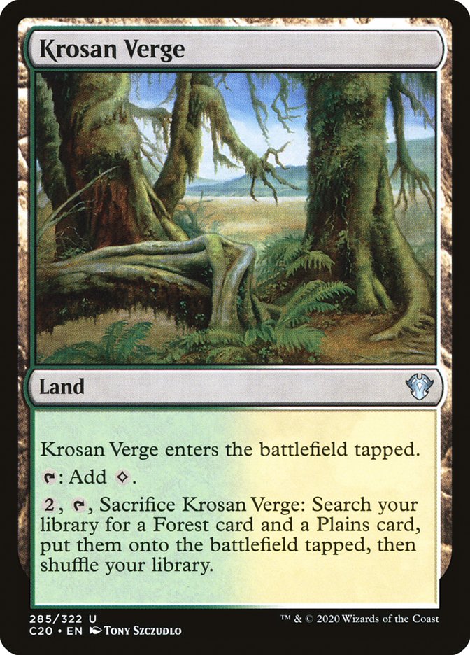 Lisière de Krosia [Commander 2020]