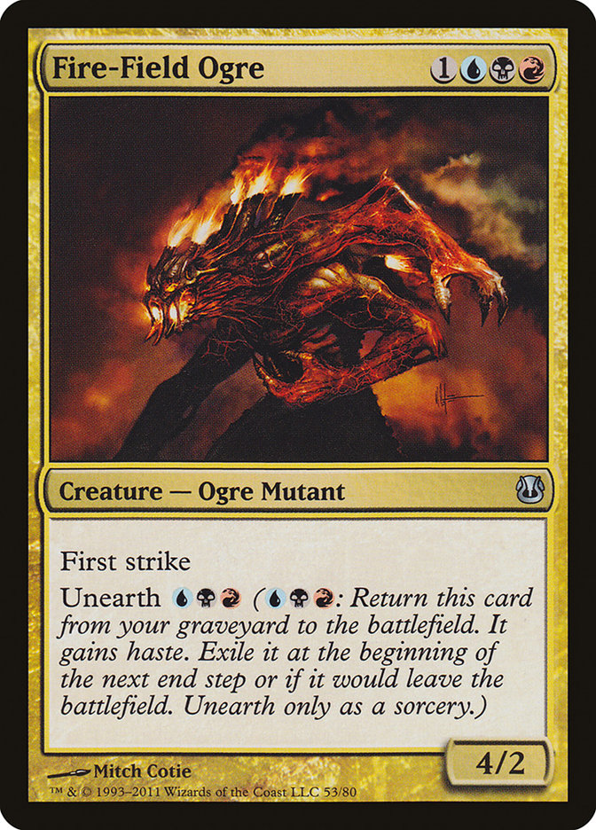 Ogre de Champ de feu [Duel Decks: Ajani vs. Nicol Bolas]