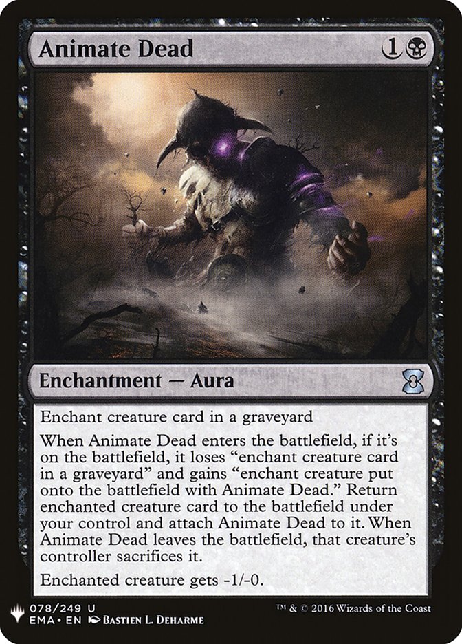 Animation des morts [Mystery Booster]
