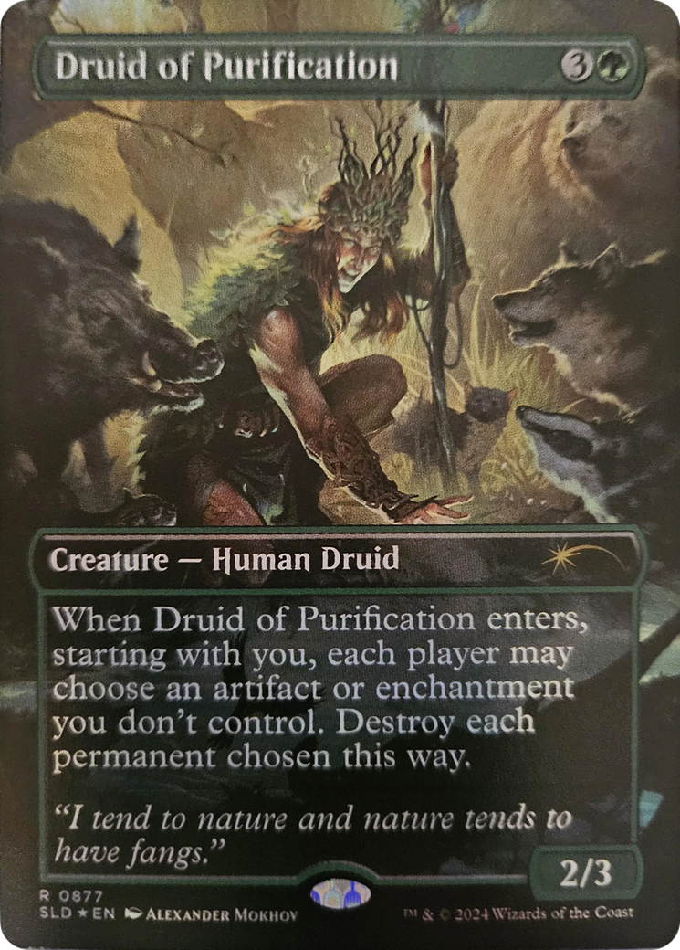 Druide de purification (Premium arc-en-ciel) [Série limitée Secret Lair]