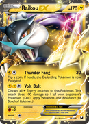 Raikou EX (38/108) [Noir & Blanc : Explosions Plasma]