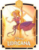 Lorcana Pin:  Rapunzel Amber