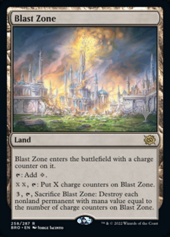 Zona de Explosión (Paquete promocional) [Cartas promocionales de La Guerra de los Hermanos]