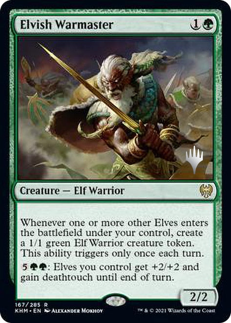 Chef de guerre elfe (Pack promo) [Promos Kaldheim]