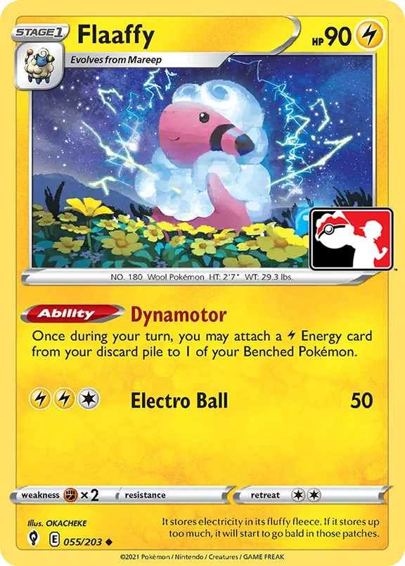 Flaaffy (055/203) [Serie Uno de Paquetes de Premios]