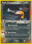 Ossatueur Obscur (7/109) [EX: Retour de la Team Rocket]