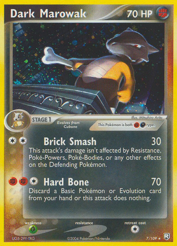 Ossatueur Obscur (7/109) [EX: Retour de la Team Rocket]