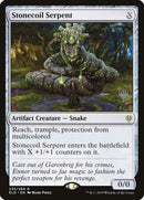 Serpiente de bobinas de piedra (Paquete de promoción) [Promos de El trono de Eldraine]