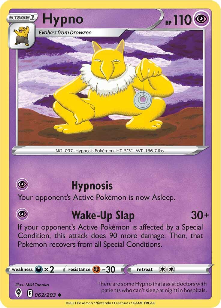 Hypnomade (062/203) [Épée et Bouclier : Ciel Évolutif]