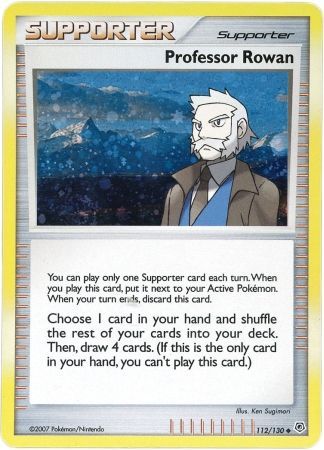 Professeur Sorbier (112/130) (Holo Cosmos) [Diamant & Perle : Set de Base]