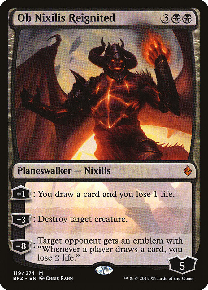 Ob Nixilis Réanimé [Bataille de Zendikar]