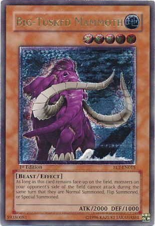 Mamut de Grandes Colmillos [FET-EN015] Ultimate Rare