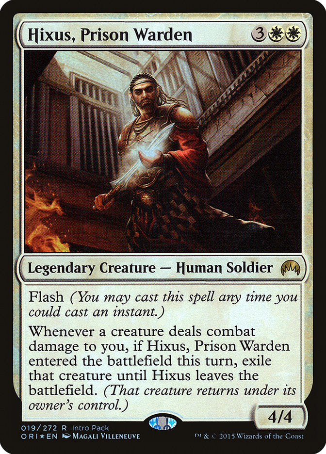 Hixus, Guardián de la Prisión (Intro Pack) [Magic Origins Promos]