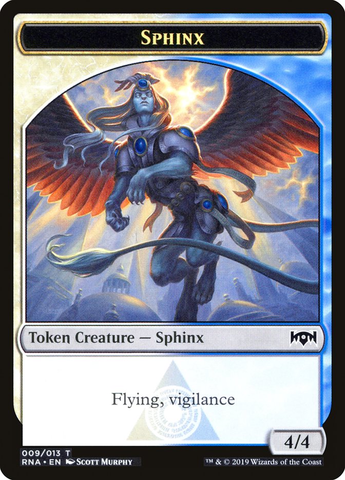 Jeton Sphinx [Allégeance de Ravnica Jetons]