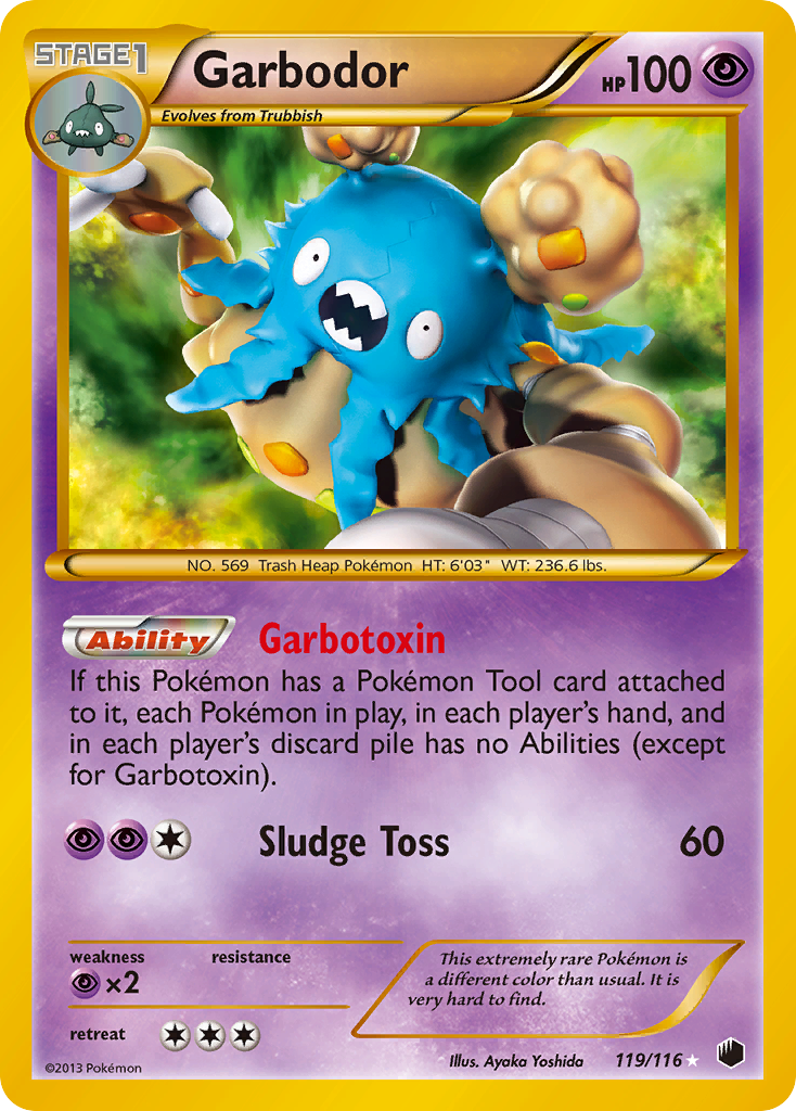 Garbodor (119/116) [Negro y Blanco: Plasma Freeze]