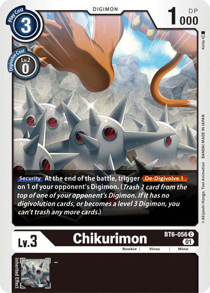 Chikurimon [BT6-056] [Doble Diamante]