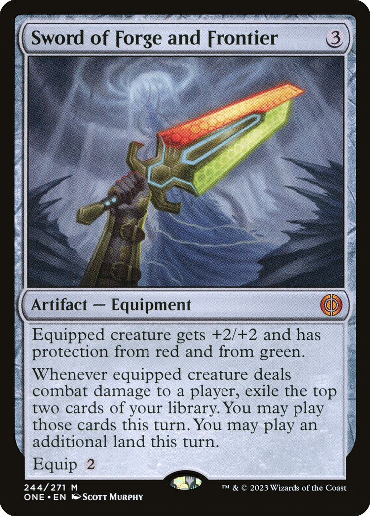 Épée de forge et de frontière [Phyrexia : Tout sera un]