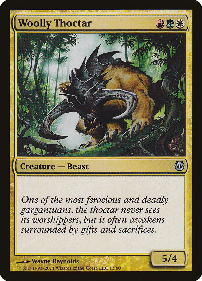 Thoctar laineux [Decks de duel : Ajani contre Nicol Bolas]