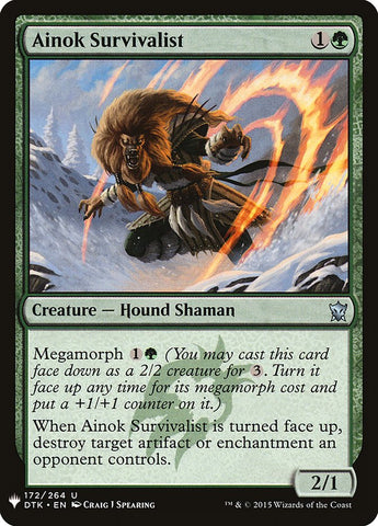 Superviviente de Ainok [Mystery Booster]