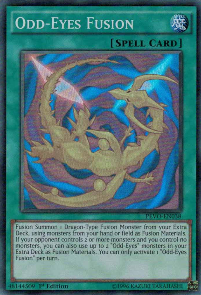 Fusion Dragon aux Yeux Impairs [PEVO-FR038] Super Rare