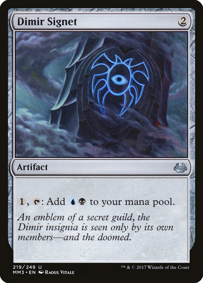 Cachet dimir [Modern Masters 2017]