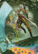 Carte artistique de l'Errante éternelle (signature estampée or) [Phyrexia : Tout sera un, série artistique]