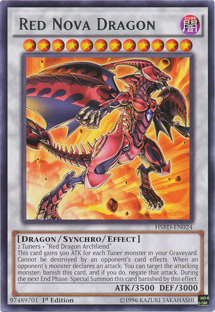 Dragon Nova Rouge [HSRD-FR024] Rare