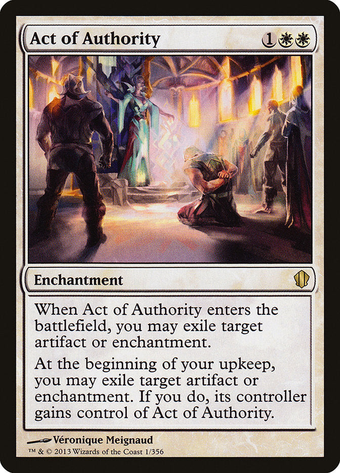 Acto de Autoridad [Commander 2013]