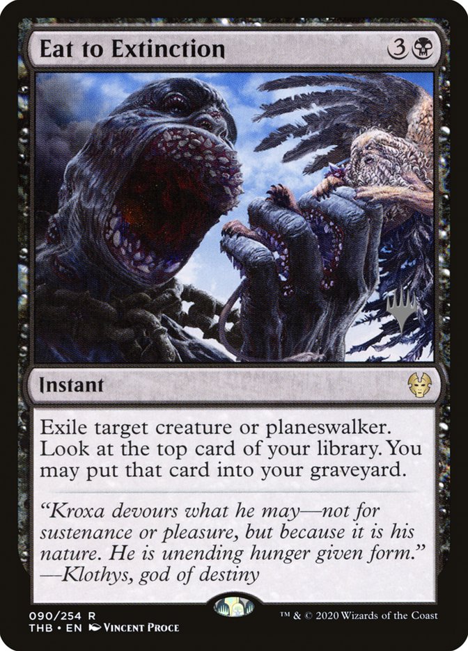 Manger jusqu'à l'Extinction (Pack promotionnel) [Promos Theros par-delà la mort]