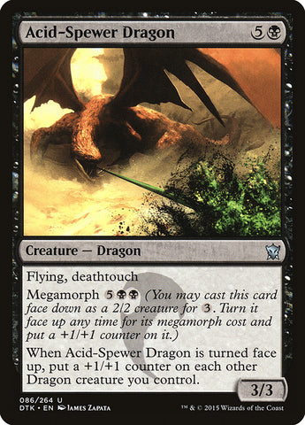 Dragon cracheur d'acide [Dragons de Tarkir]