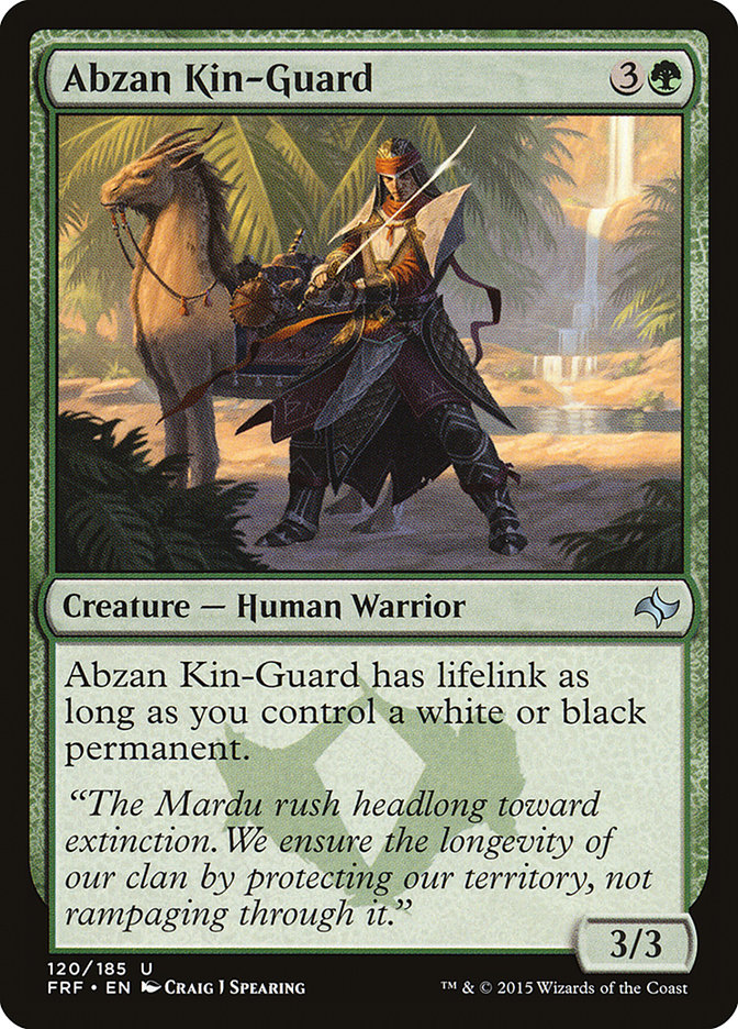 Garde-sang Abzan [Destin reforgé]