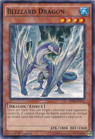 Dragón Ventisca [BP03-EN031] Rara Shatterfoil