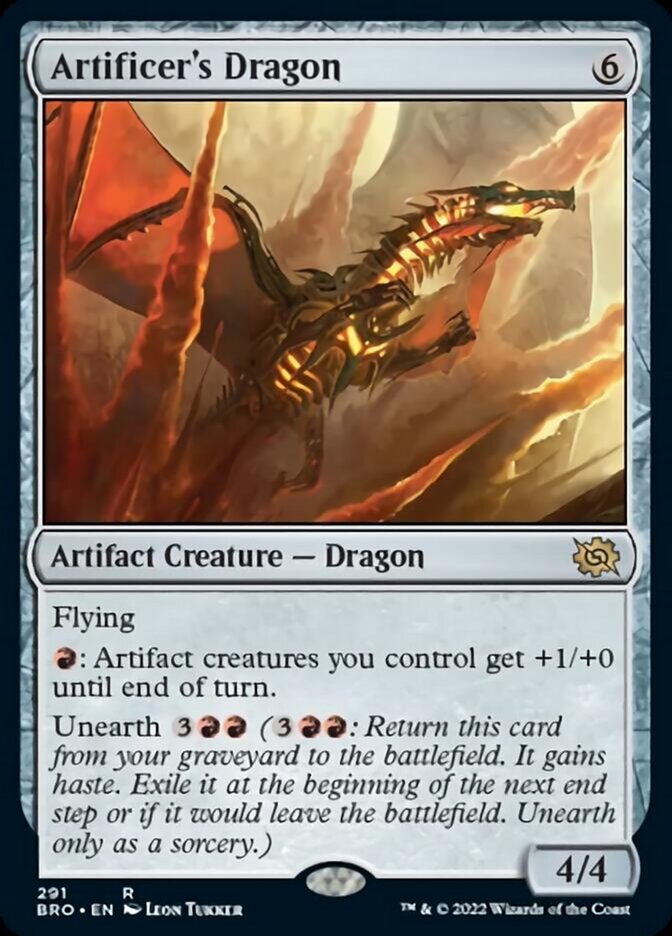 Dragón del artífice [La Guerra de los Hermanos]