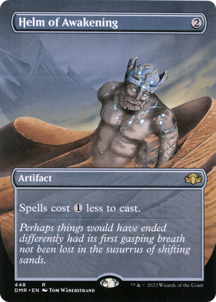 Heaume de l'éveil (Illustration alternative sans bordure) [Dominaria Remastered]